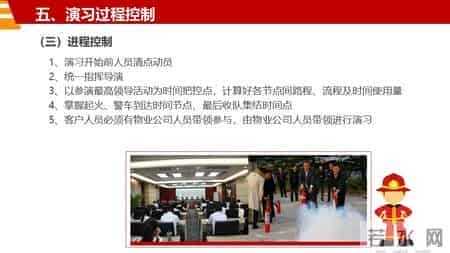 消防演习基本工作流程和注意事项汇编