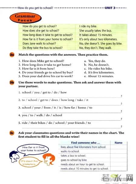 七年级下册英语,人教版-七年级下册英语电子版教材-假期预习准备起来