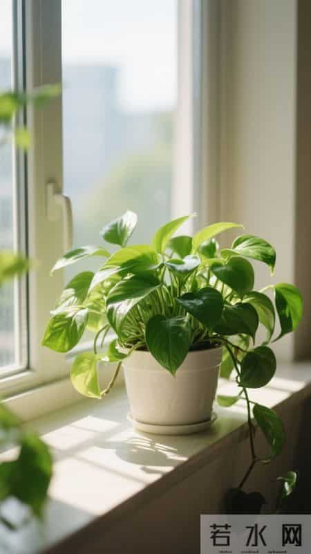 散文- 窗台那盆绿萝，活得比我像个人