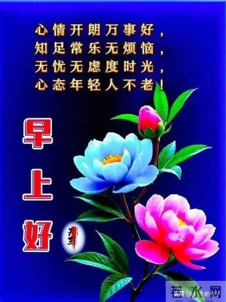 清晨吉祥话祝福语！清晨安康吉祥的早安问候顺心如意瞬间暖到心窝
