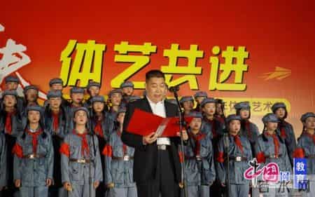 满地余寒露凝香,悦动青春,体艺共进 四川大邑安仁中学体育艺术节精彩不断