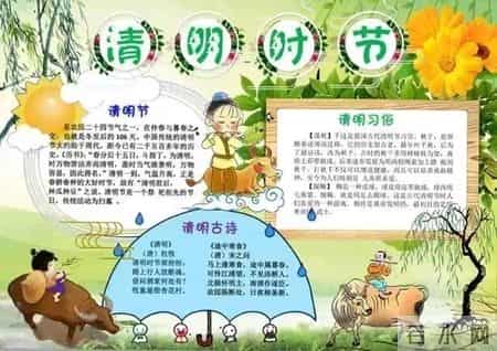 清明节习俗作文