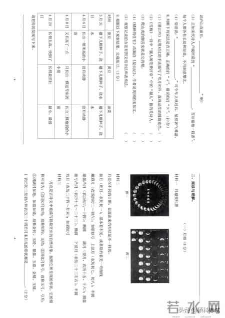 四年级上册语文试卷,四年级上册数学试卷可打印