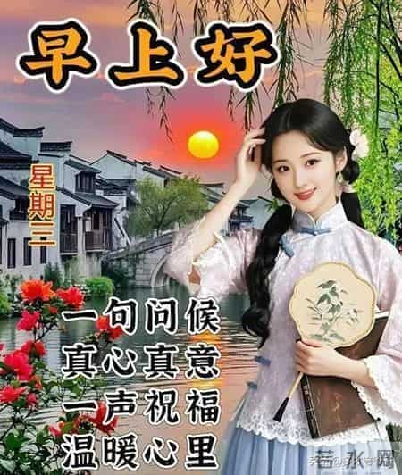 清晨吉祥话祝福语！清晨安康吉祥的早安问候顺心如意瞬间暖到心窝