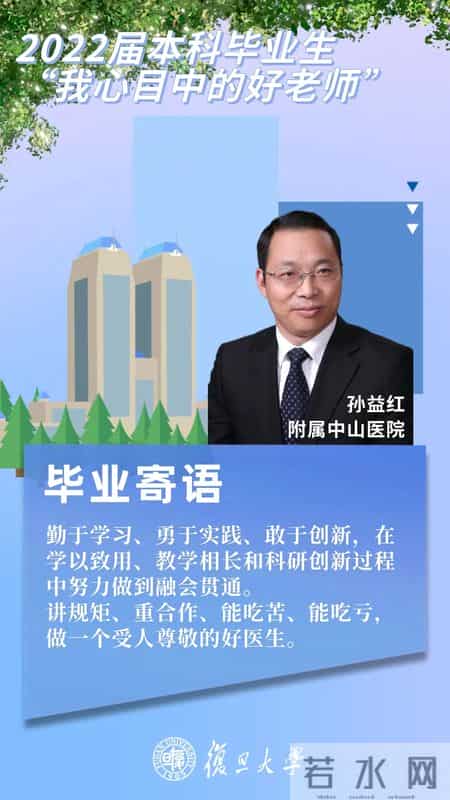 老师给学生毕业赠言,来自20位复旦老师的毕业赠言，请收好→