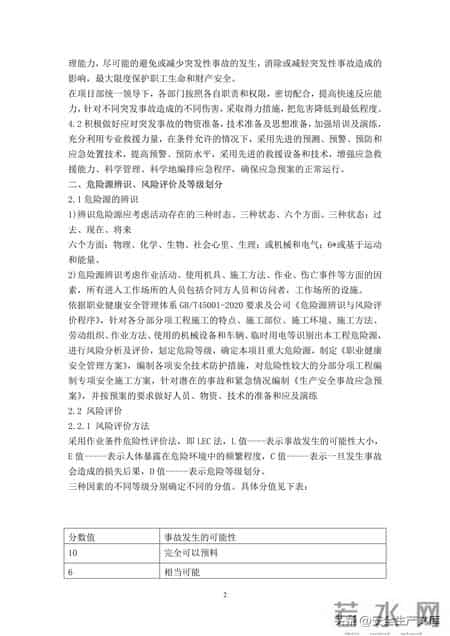 事故应急救援预案,覆盖12类事故!建筑工程综合应急救援预案,安全人必备