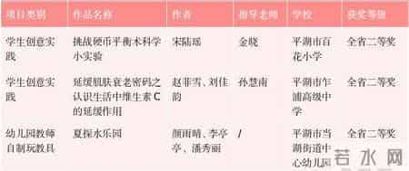 【喜报】数智赋能科学实践 创新点亮教育新篇——我市多校师生在全省创意实践与玩教具展演中斩获佳绩