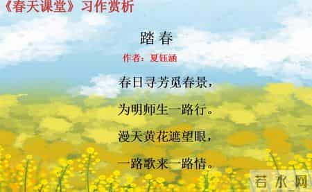 春天的课堂,赏春. 品春. 惜春 ——走进“春天的课堂”