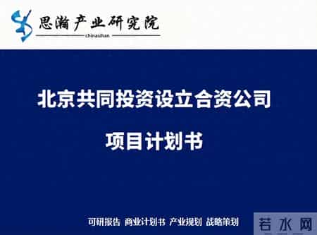 项目计划书范文