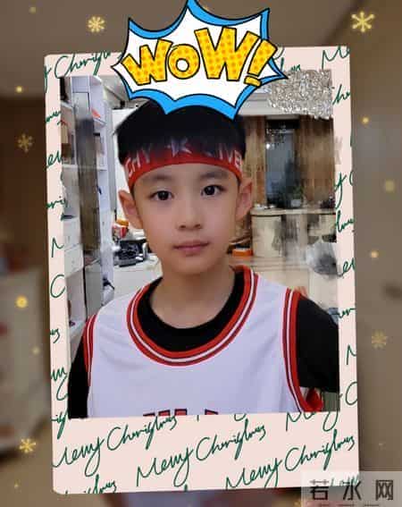 有一种才貌双全叫曹颖的儿子，全挑父母优点遗传，网友：等你十年