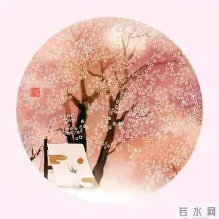 弱柳从风疑举袂,花间词