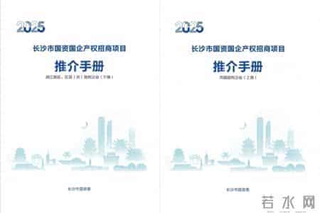 161个项目集中亮相!长沙国资国企产权招商项目面向全国发布