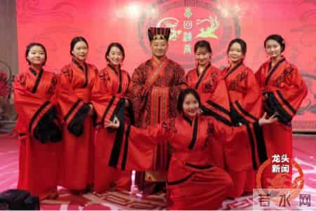 梦回唐朝作文,穿越千年梦回唐朝 龙江新人流行汉唐婚礼