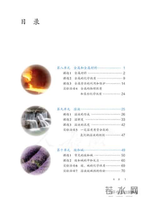 九年级下册化学,【化学九年级下册】电子版