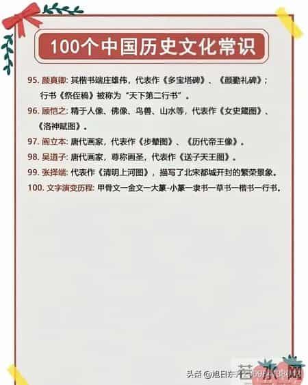历史文化常识