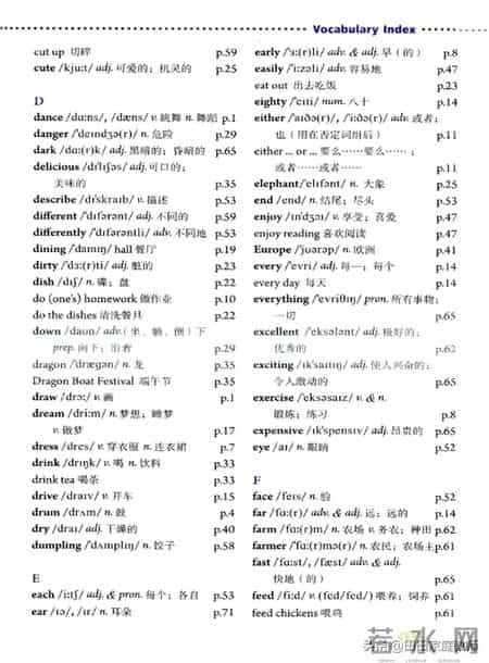 七年级下册英语,人教版-七年级下册英语电子版教材-假期预习准备起来