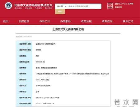 笑果旗下公司擅自演出被罚,笑果公司风波