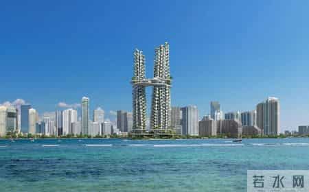 垂直森林,马岩松美国又一神作!三座摩天楼构成“垂直森林”