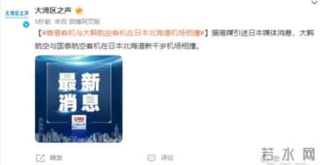 大韩航空与国泰航空飞机相撞,大韩航空合并