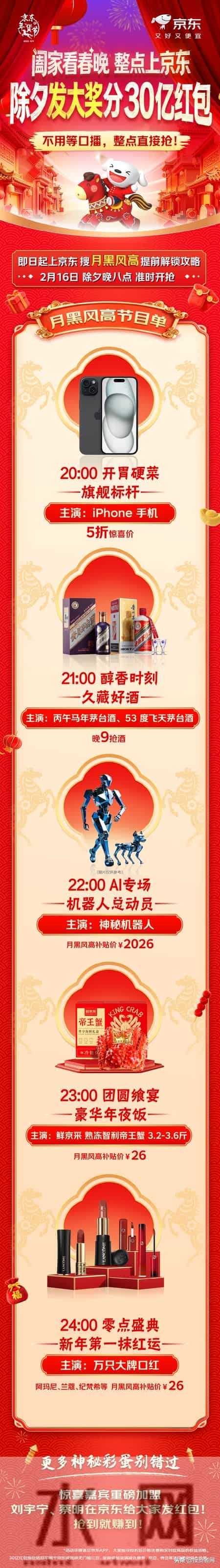 人人折团购,2月9日晚8点京东年货节开启小年狂欢 2026元购物补贴人人可领！