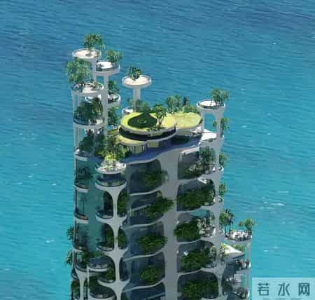 垂直森林,马岩松美国又一神作!三座摩天楼构成“垂直森林”