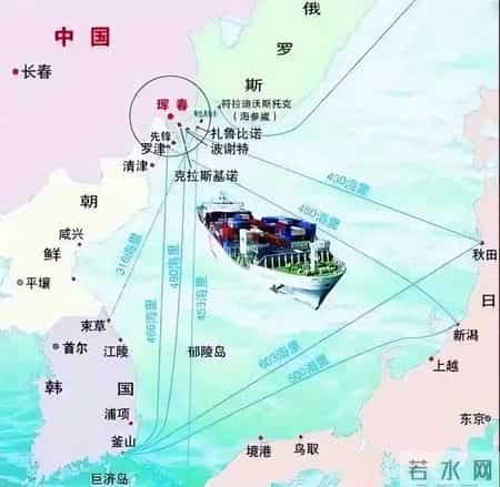 图们江概念,距海仅几公里却成内陆！图们江出海口，为何困住中国东北百年？