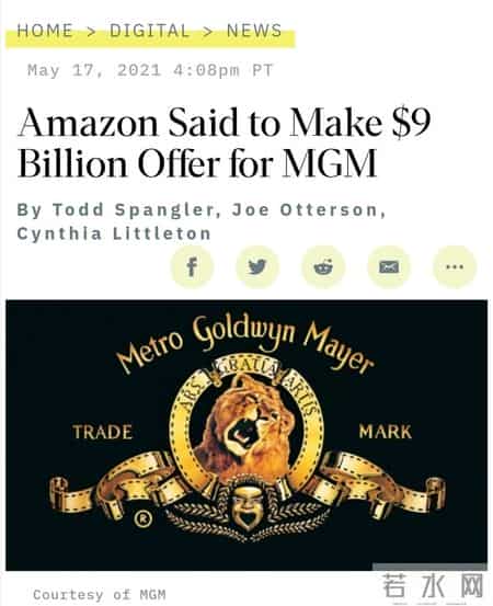 米高梅破产,米高梅公司代表作