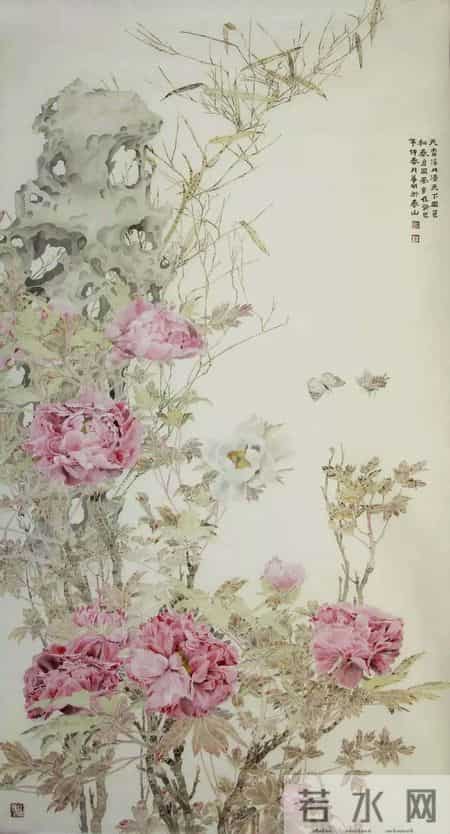 著名花鸟画家李华明佳作欣赏