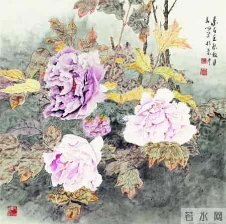 著名花鸟画家李华明佳作欣赏