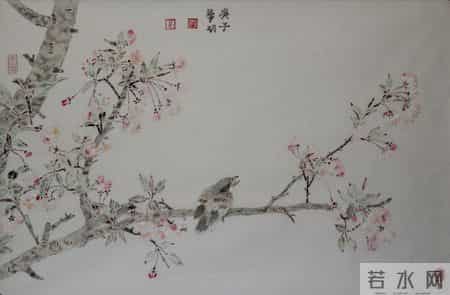 著名花鸟画家李华明佳作欣赏