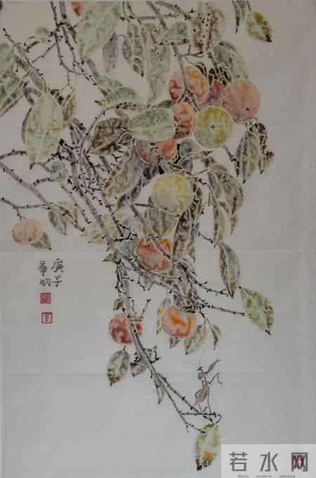 著名花鸟画家李华明佳作欣赏