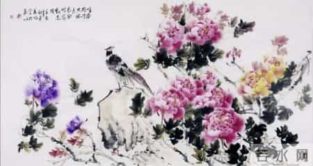 著名花鸟画家李华明佳作欣赏