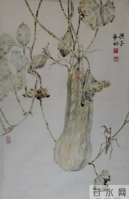 著名花鸟画家李华明佳作欣赏