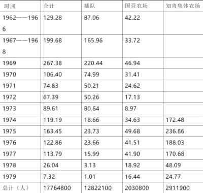 不容否定中国知青历史岁月（四）
