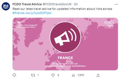 骚乱中的法国人，反倒被美国人整破防了？