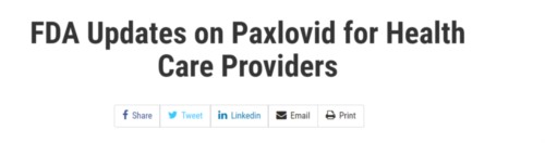 福奇感染新冠，服Paxlovid转阴后复阳，且症状更重！