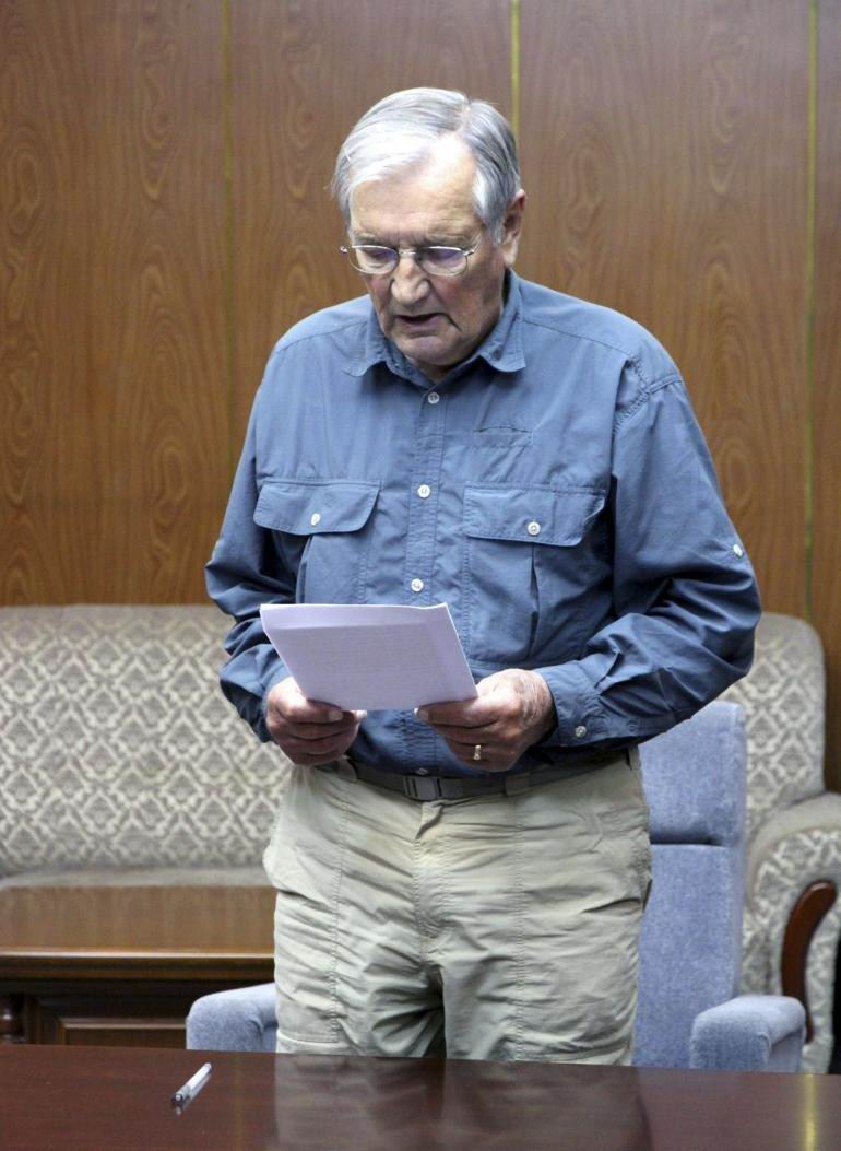 美国老兵在朝反对社会主义制度被扣押 道歉：“我向朝鲜人民谢罪”