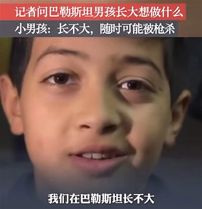 加沙人平均年龄只有18岁！看到巴勒斯坦人的苦难，我们更感谢毛主席！