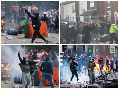 英国全面暴乱！复仇者和掘墓人来了