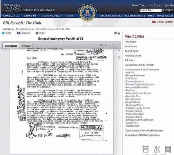 明暗任务——海明威1941年的中国大冒险